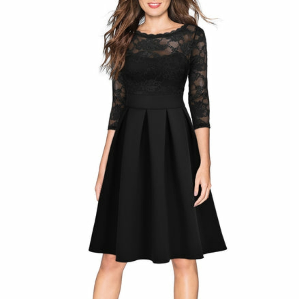 Evening Cocktail Wedding Part Dress Size Large 10-12
